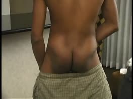 Cute Ebony Boy Wanks